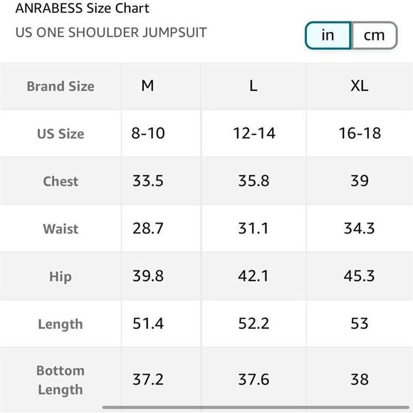 NEW Dressy 1 Shoulder Wide Leg Jumpsuit Romper Pockets L NO BELT - Picture 5 of 5